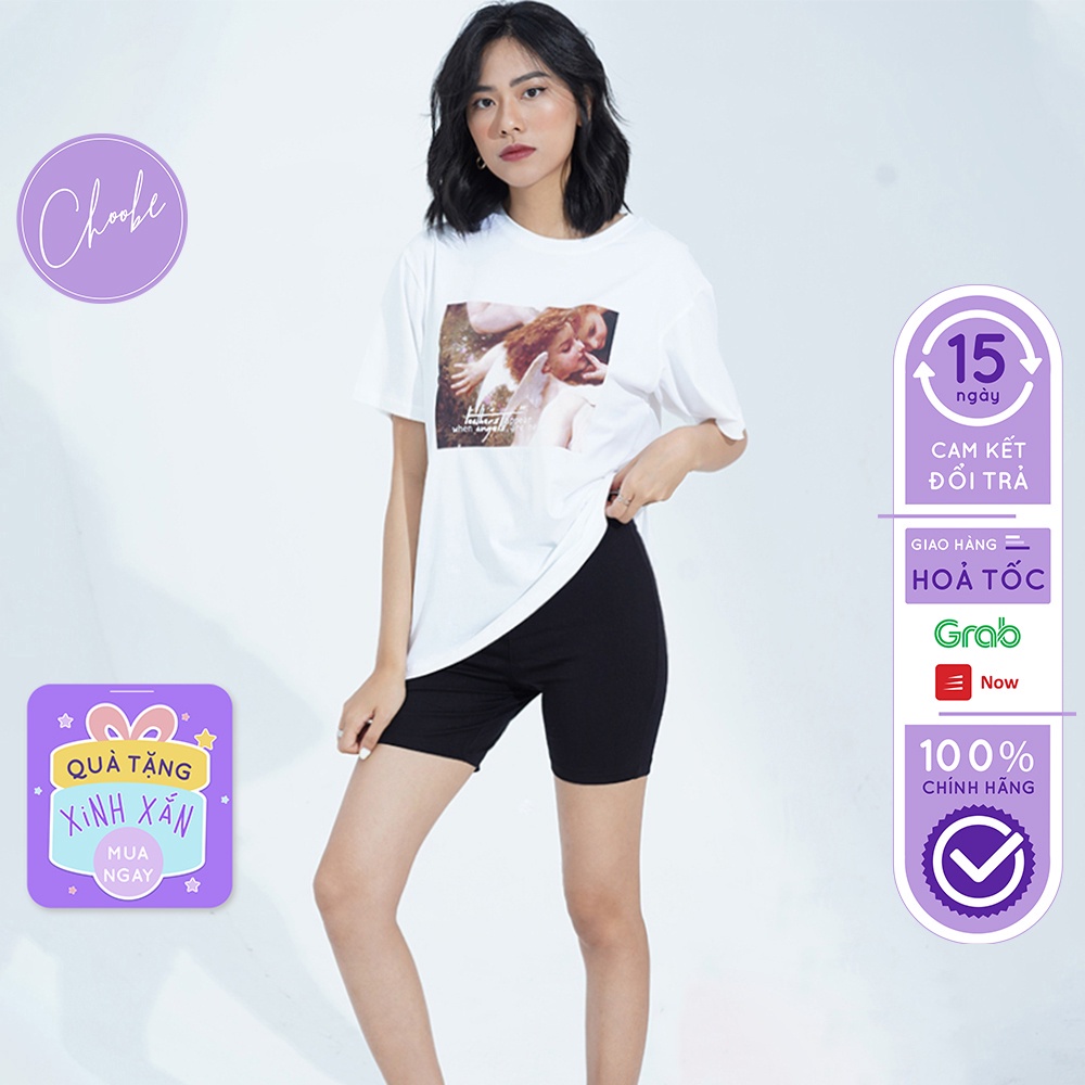 Quần legging đùi Choobe biker nữ lửng ngố đồ mặc nhà lưng thun ôm cao cấp tập gym yoga bigsize Q31 - HÀNG MỚI VỀ