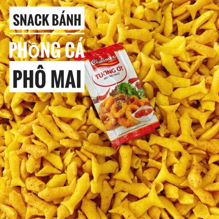 Bánh Phồng Cá Vị Phô Mai Túi 1KG