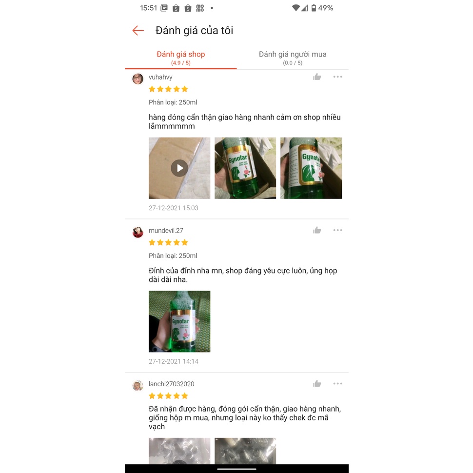 Dung dịch vệ sinh Gynofar ✅CHÍNH HÃNG✅ Bác sĩ Thanh Lam