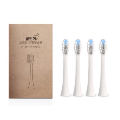 Combo 4 đầu bàn chải điện thay thế bàn chải điện OA Cleany Soft Hàn Quốc