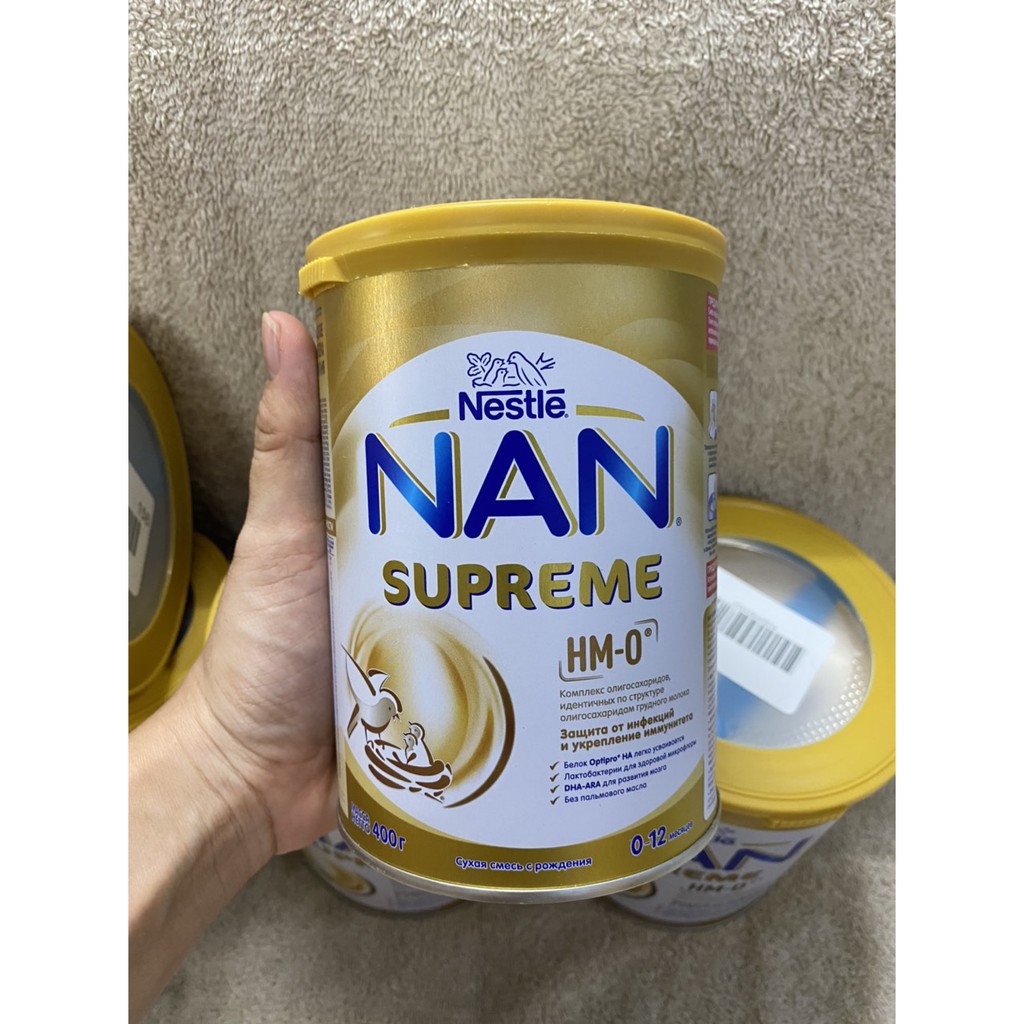 Sữa NAN Supreme Nga HMO 400gr/800gr.