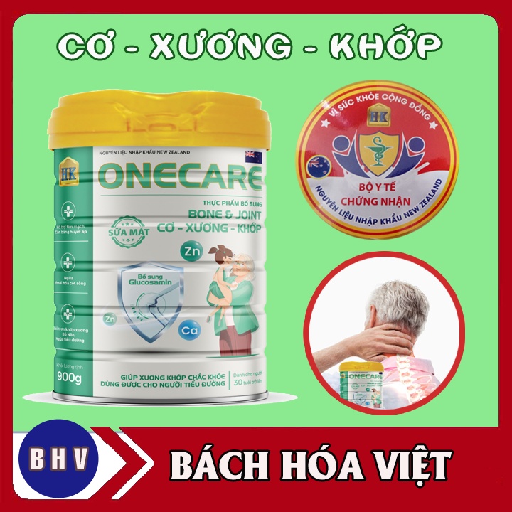 Sữa cơ xương khớp Bone & Joint Onecare 900g – Sữa cho người bệnh xương khớp, tim mạch, huyết áp