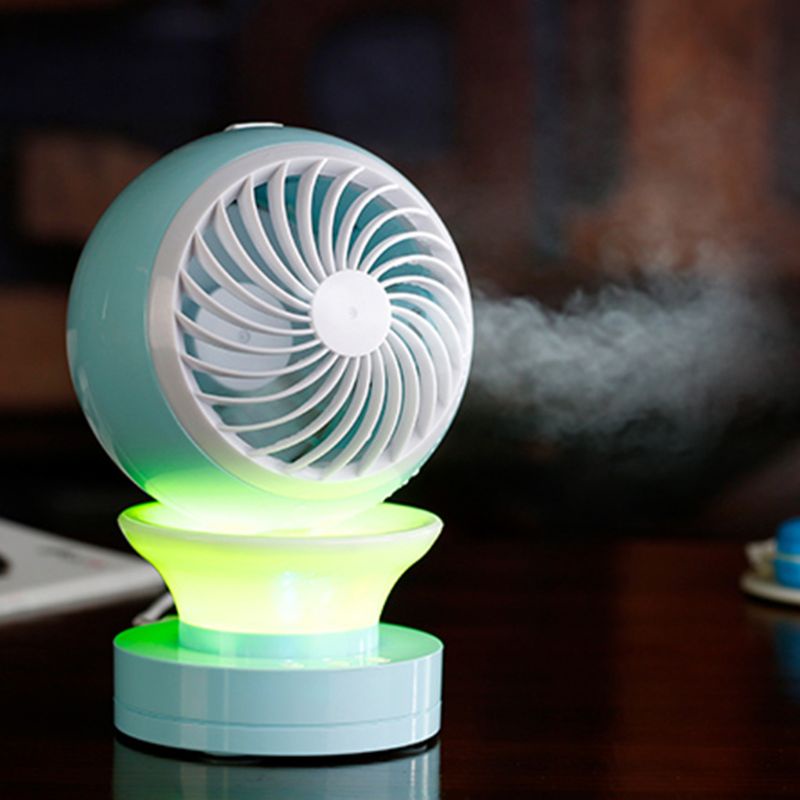 Quạt Điều Hòa Làm Mát Có Đèn 1000mA