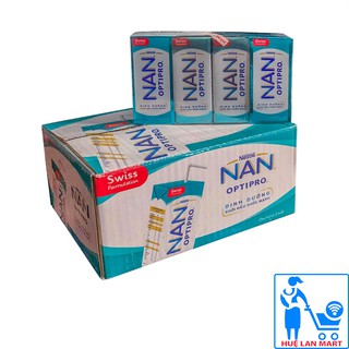 Sữa bột pha sẵn nestlé nan optipro thùng 24 hộp x 185ml