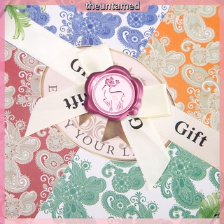 Retro Fire Painting Stamp Head DIY Patterns for Stamping Envelope Wedding