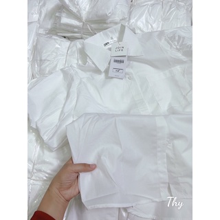 Sơ mi trắng tay bồng