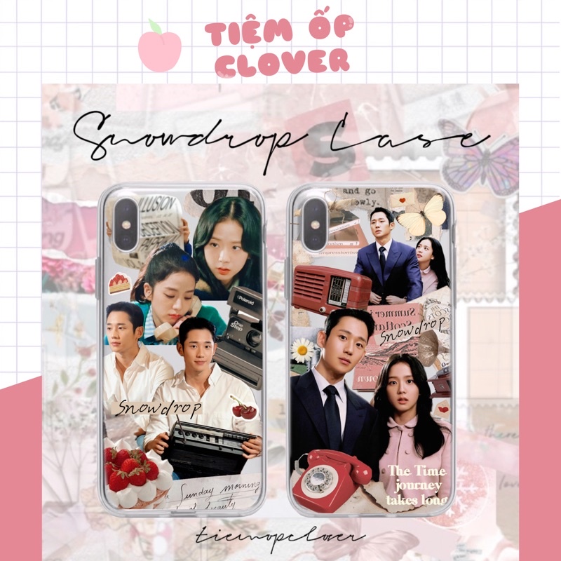 [Full dòng] Ốp điện thoại phim Snowdrop / Hoa Tuyết Điểm ( Jisoo BlackPink và Jung Hae In ) CÓ ẢNH T