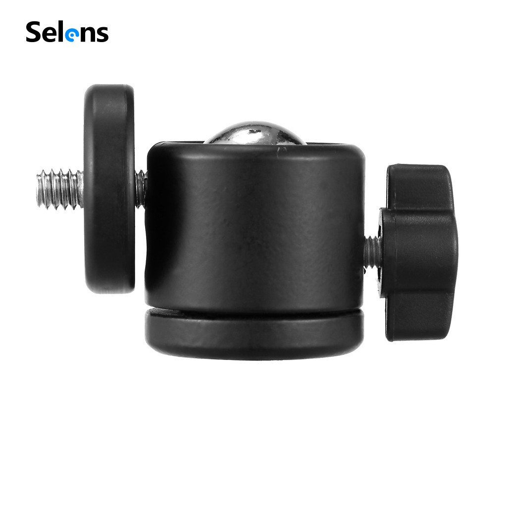 Đầu Nối Máy Ảnh Và Giá 3 Chân Selens Xoay 360 Độ Ren 1/4''