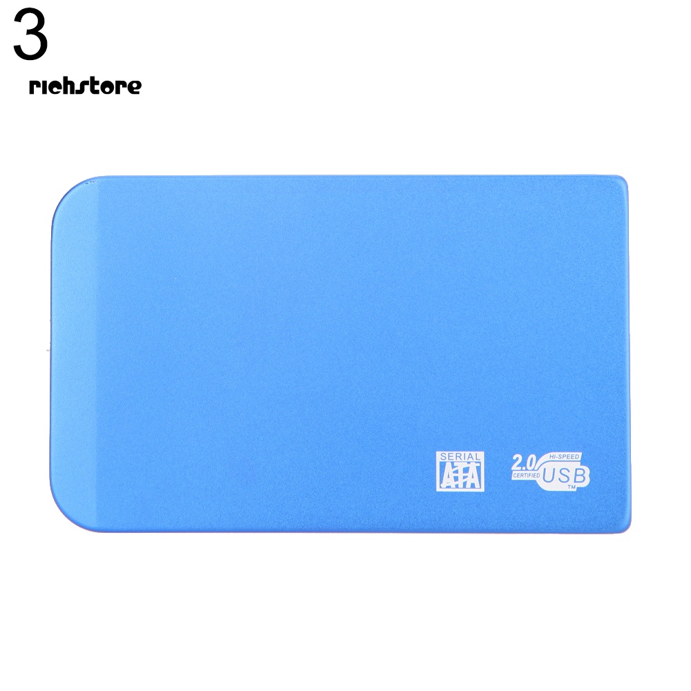 Hộp Đựng Ổ Cứng Ngoài Xdnccx USB 2.0 Siêu Mỏng Cho 2.5 Inch SATA HDD SSD | BigBuy360 - bigbuy360.vn