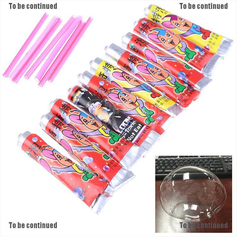 Bộ 10 Bong Bóng Xà Phòng Chất Lượng Cao