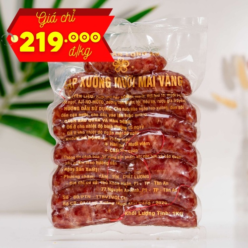 LẠP XƯỞNG TƯƠI LONG AN NHÀ LÀM (mười mai vàng) - SỈ/LẺ LIÊN HỆ 0937.120.699