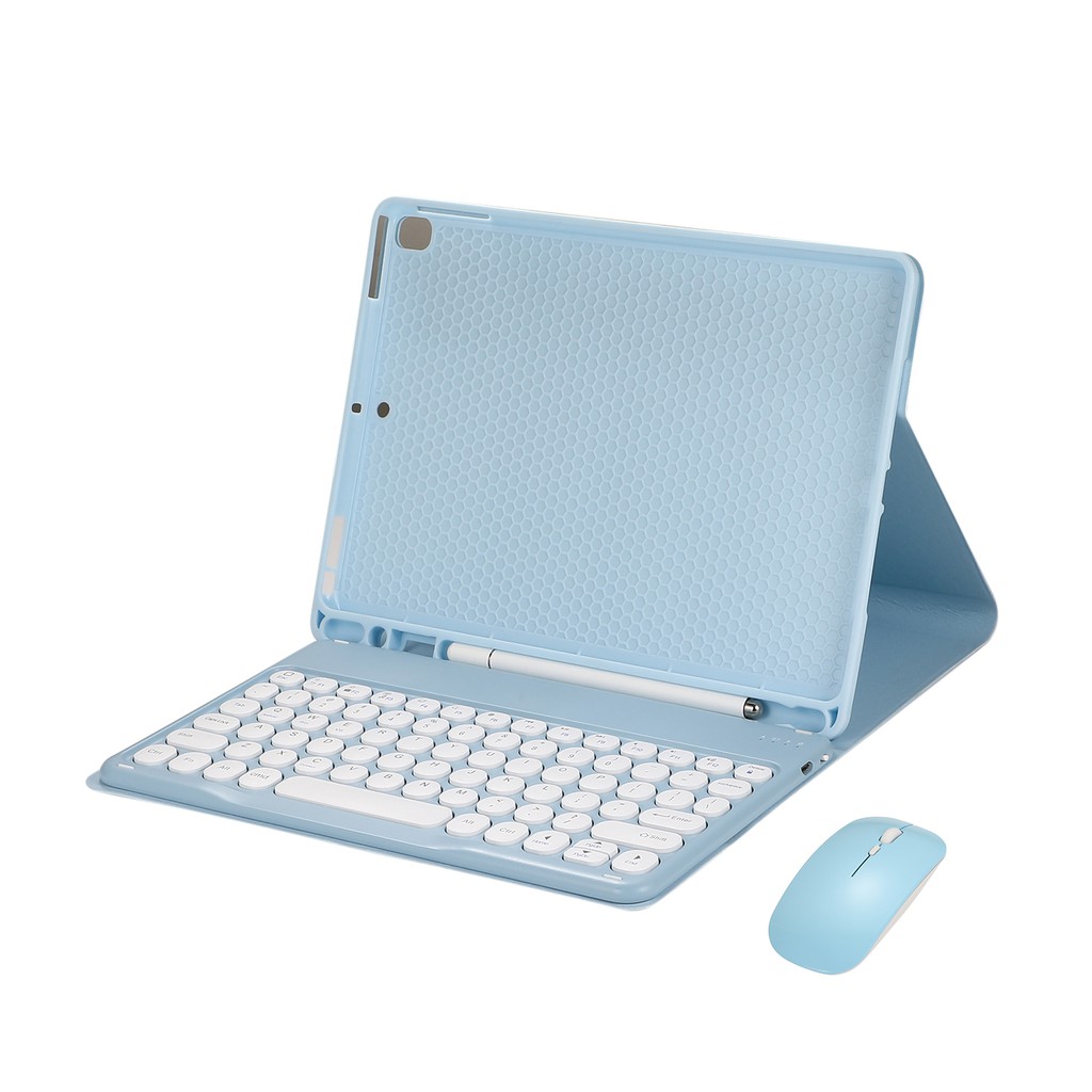 Bao Da Máy Tính Bảng Chống Sốc Tích Hợp Bàn Phím Không Dây Bluetooth Có Thể Tháo Rời Cho Ipad Pro 11 "2021 / 2020 / 2018