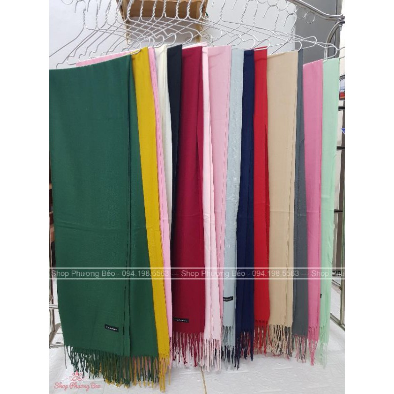 Xả Khăn quàng cổ nam nữ Cashmere đẹp giá lẻ như sỉ