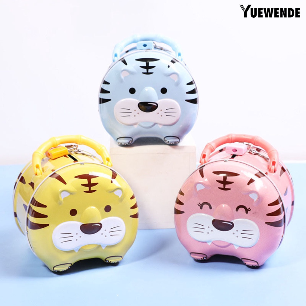 Ống heo tiết kiệm tiền hình con hổ hoạt hình 2022