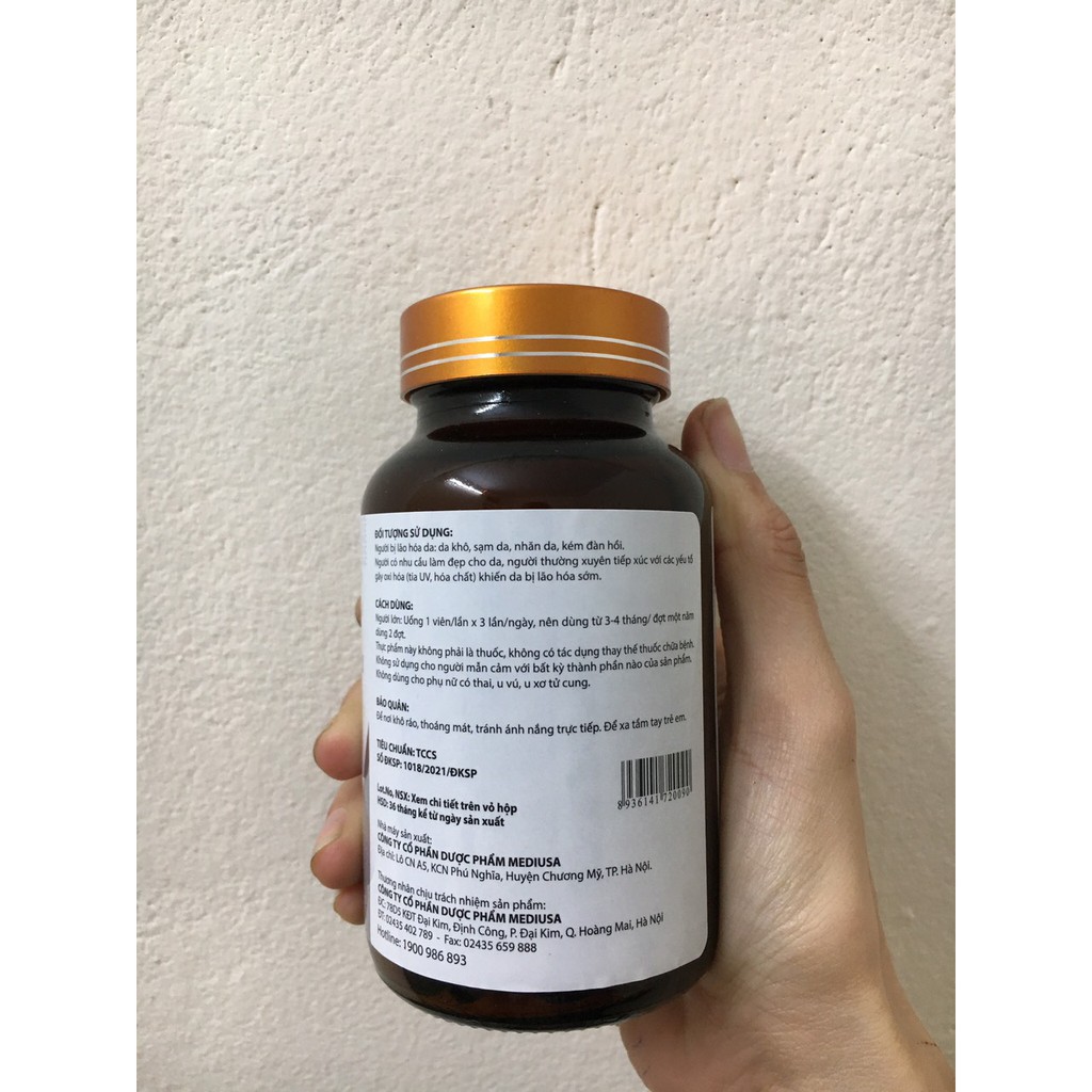 [Chính hãng] Collagen C 16000mg đẹp da, chống lão hóa, mờ thâm, trắng da (Hộp 60 viên) | BigBuy360 - bigbuy360.vn