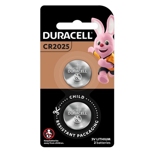 Pin CR2025 Duracell vỉ 2 viên chính hãng