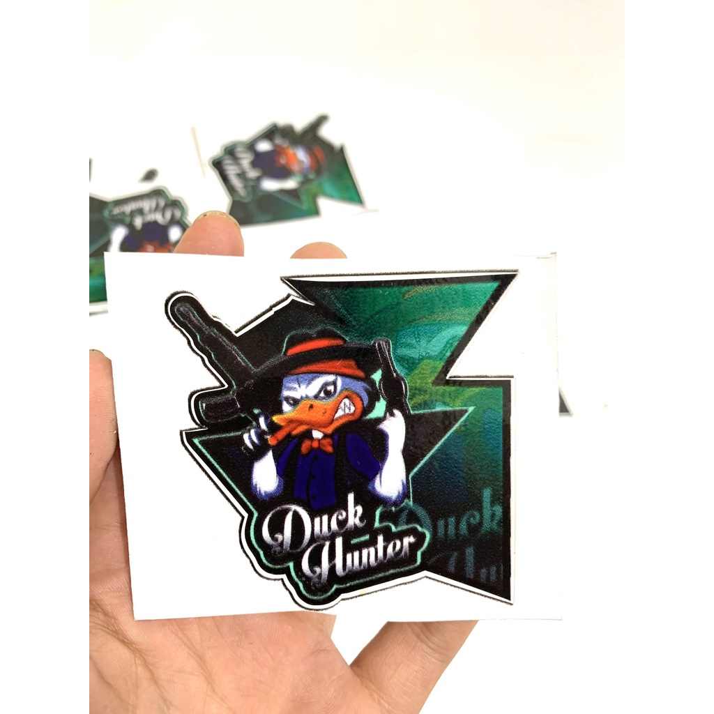 Tem Sticker Vịt Míc Ky 3 lớp Cao Cấp