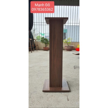 Chân loa gỗ cao cấp 85 cm màu óc chó ( 1 cặp)