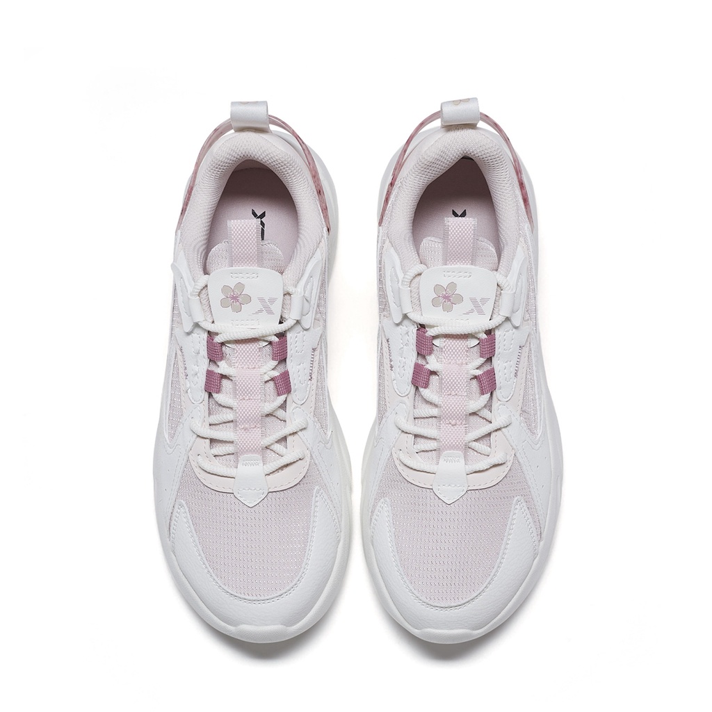 Giày thể thao XTEP thoáng khí chống mòn phong cách retro thời trang cho nữ