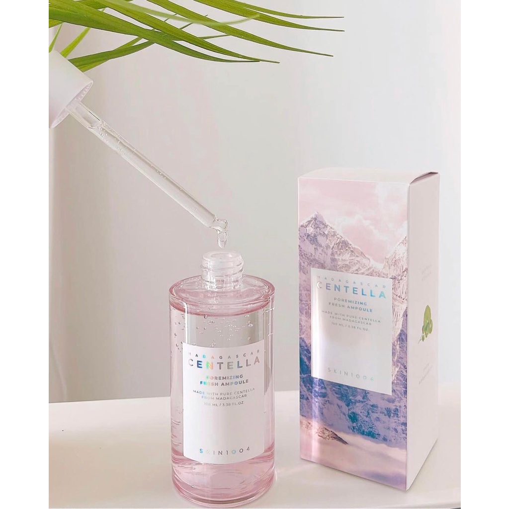 Tinh Chất Kiểm Soát Dầu Thừa, Se Lỗ Chân Lông Skin1004 Madagascar Centella Poremizing Fresh Ampoule 100ml