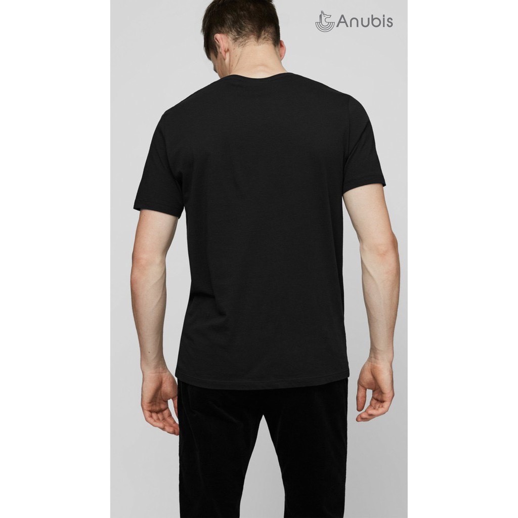 Áo thun cototn trơn chất mịn mát 2 màu đen trắng | BigBuy360 - bigbuy360.vn