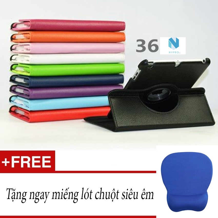 Bộ COMBO BAO DA IPAD 234 và Miếng Lót chuột