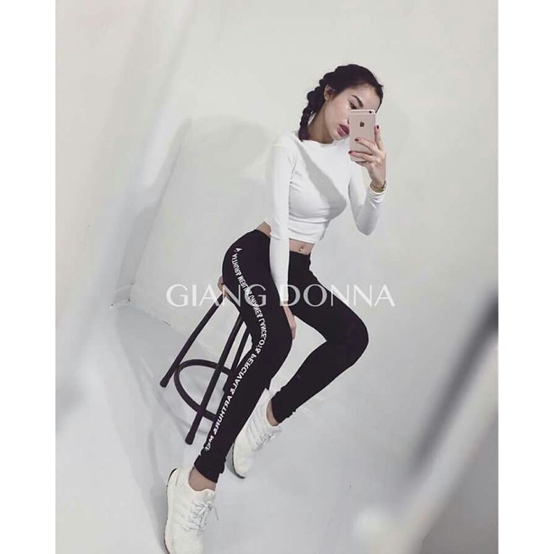 Quần Legging sọc chữ | BigBuy360 - bigbuy360.vn