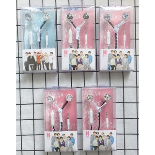 Tai nghe dây kéo Bangtan và thành viên ( A4D01 )