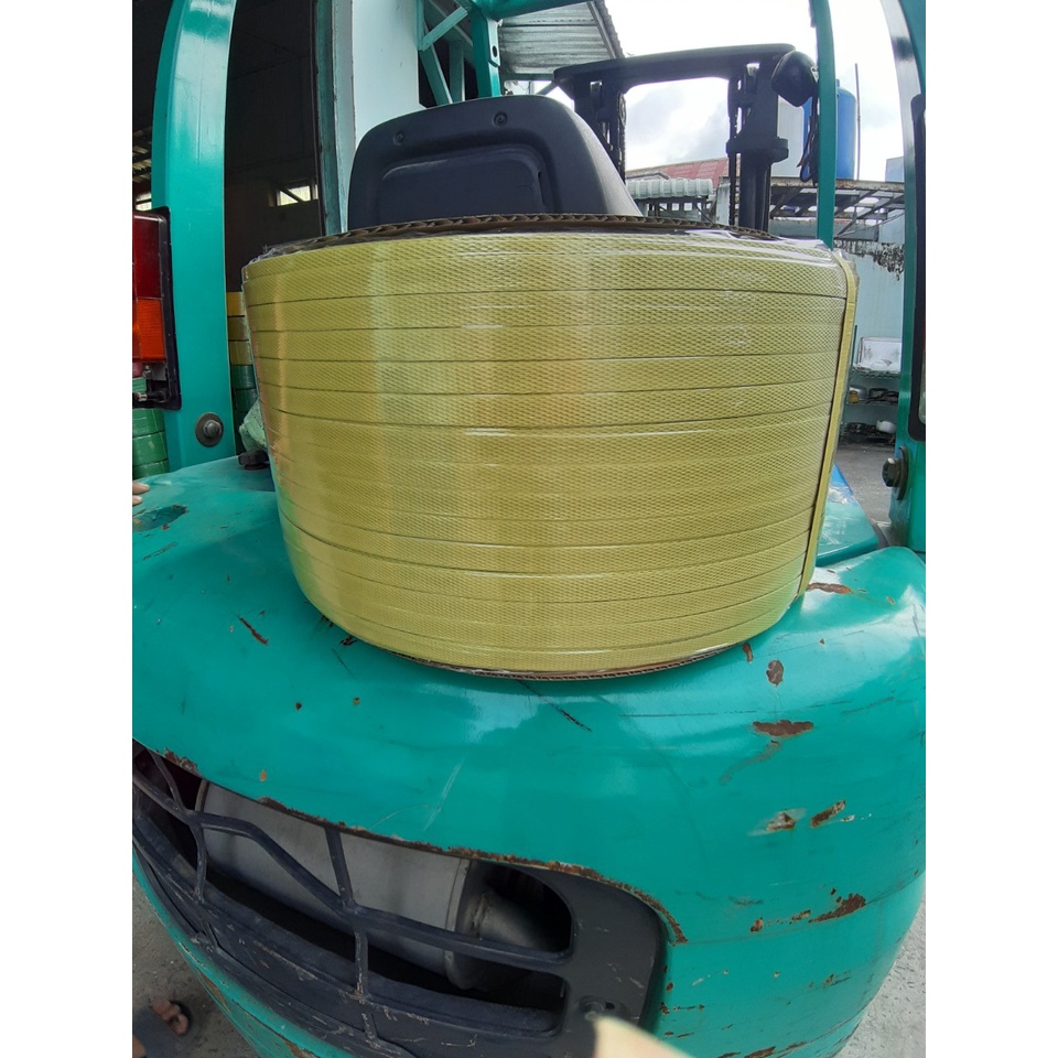 Dây đai nhựa PP đóng hàng máy tự động đóng pallet thùng carton