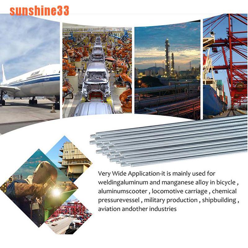 Set 10 Que Hàn Nhiệt Độ Thấp Bằng Nhôm Chuyên Dụng