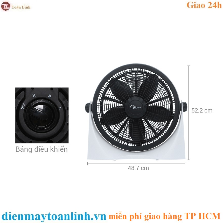 Quạt Hộp Midea FB40-9H (55W)- Chính hãng