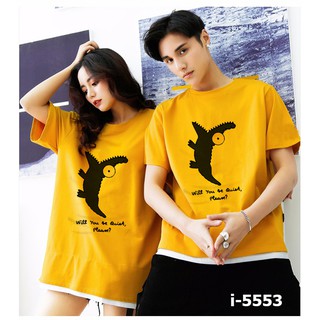 I5553 aó thun unisex in hinh cực chất