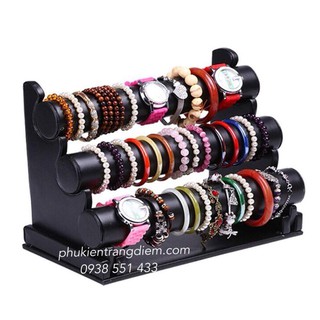 Kệ treo trang sức vòng tay 3 tầng