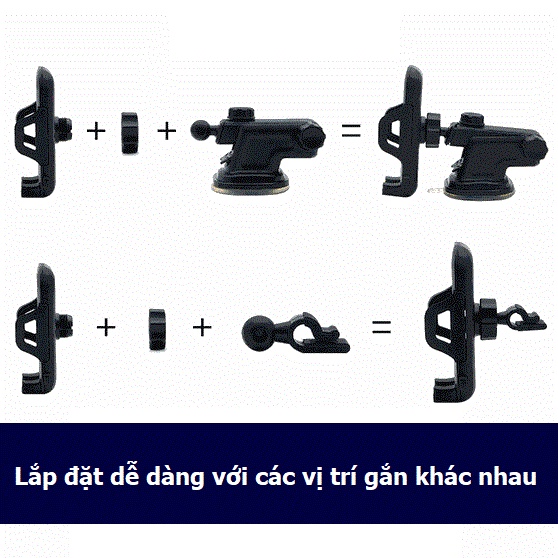 Giá Đỡ Điện Thoại Trên Ô Tô - Kẹp Điện Thoại Xe Hơi, Hàng Chính Hãng, Tiện Lợi Trên Mọi Hành Trình | BigBuy360 - bigbuy360.vn
