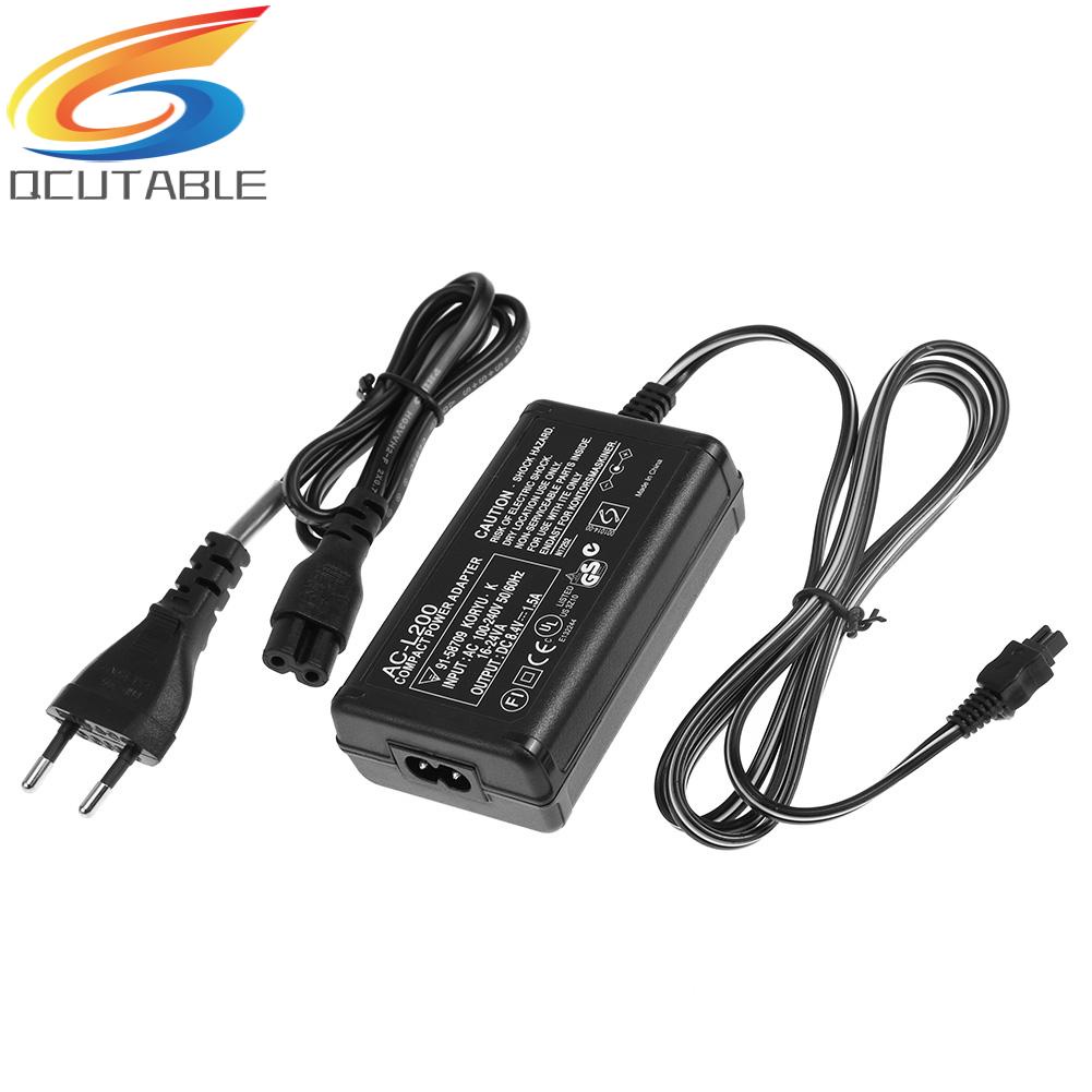 Bộ Sạc Máy Ảnh Cầm Tay 100V-240V AC Cho Sony AC-L200 L25B Camera