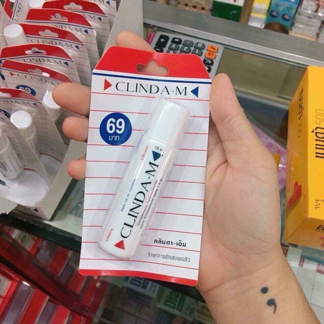 Serum Chấm Loại Bỏ Mụn CLINDA-M 15ml - Thái Lan