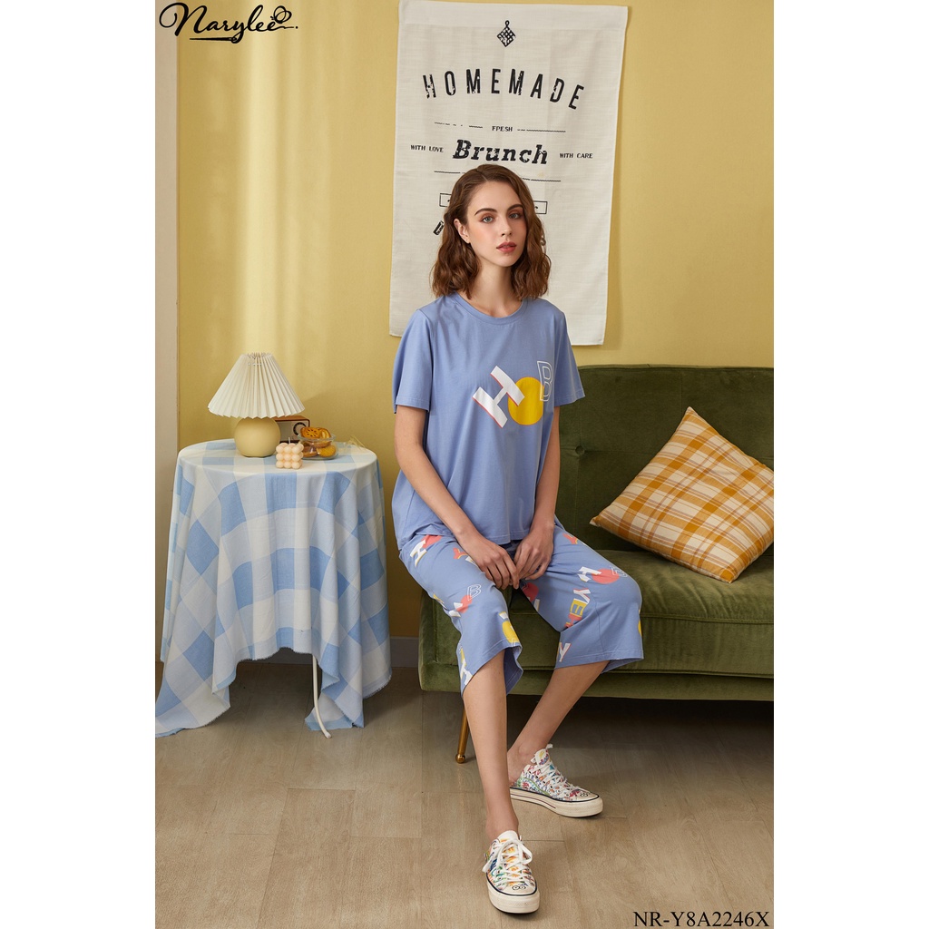 Bộ đồ hè mặc nhà 100% cotton cao cấp NARYLEE NR-8A2246