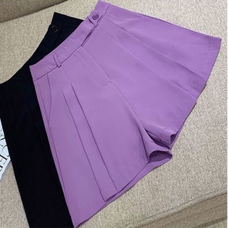 Quần Short Cạp Cao Xếp Ly M206