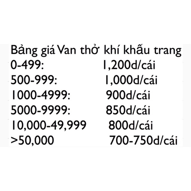 Van khí khẩu trang | BigBuy360 - bigbuy360.vn