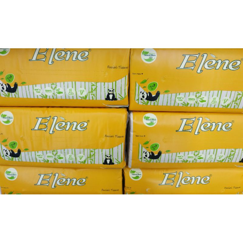 Giấy lụa rút tre Elene kích thước 180x200mm (160 tờ, 3 lớp)