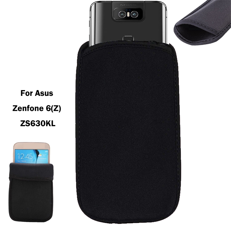 Túi đựng điện thoại Asus Zenfone 6(Z) ZS630KL bằng Neoprene màu đen