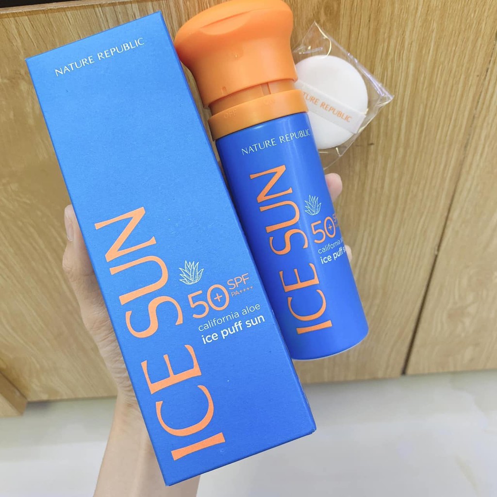 Kem Chống Nắng ICE SUN Nature Republic SPF 50 PA+++