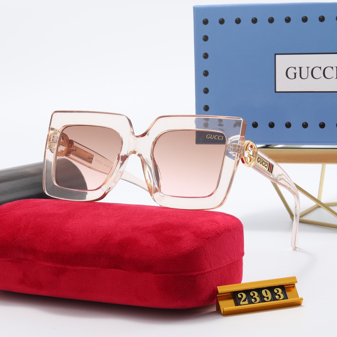 Gucci_ Kính râm 2021 Thời trang Hàn Quốc mới Kính râm phân cực nam và nữ Cặp đôi hợp thời trang Du lịch ngoài trời Kính râm lái xe thời trang Ngôi sao đường phố Chụp ảnh Wild Anti-UV Kính râm