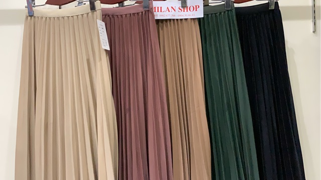 Chân váy xếp ly 2 kiểu nhiều màu | BigBuy360 - bigbuy360.vn