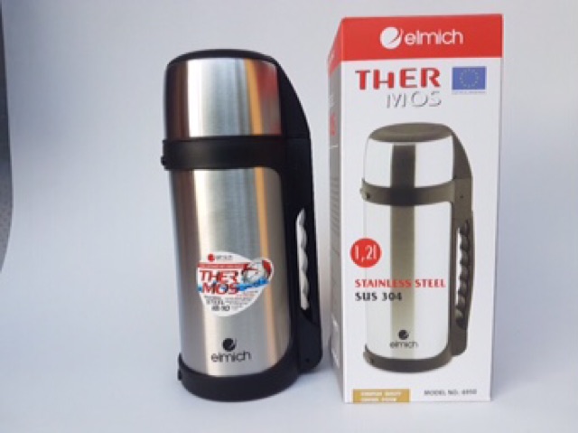 BÌNH GIỮ NHIỆT ELMICH INOX 304 EL6950 -1,2L NHẬP TRỰC TIẾP CỘNG HÒA SÉC