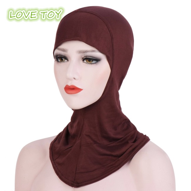 Nkodok Khăn Trùm Đầu Hijab Che Phủ Toàn Diện Màu Trơn Phong Cách Hồi Giáo