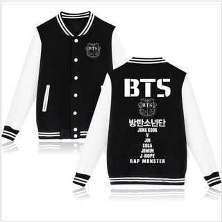 ÁO KHOÁC BÓNG CHÀY BTS