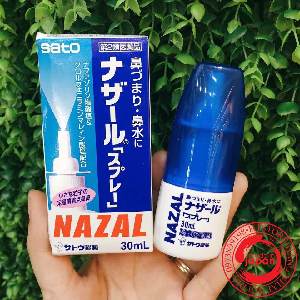 XỊT MŨI NAZAL NỘI ĐỊA NHẬT BẢN 30ML