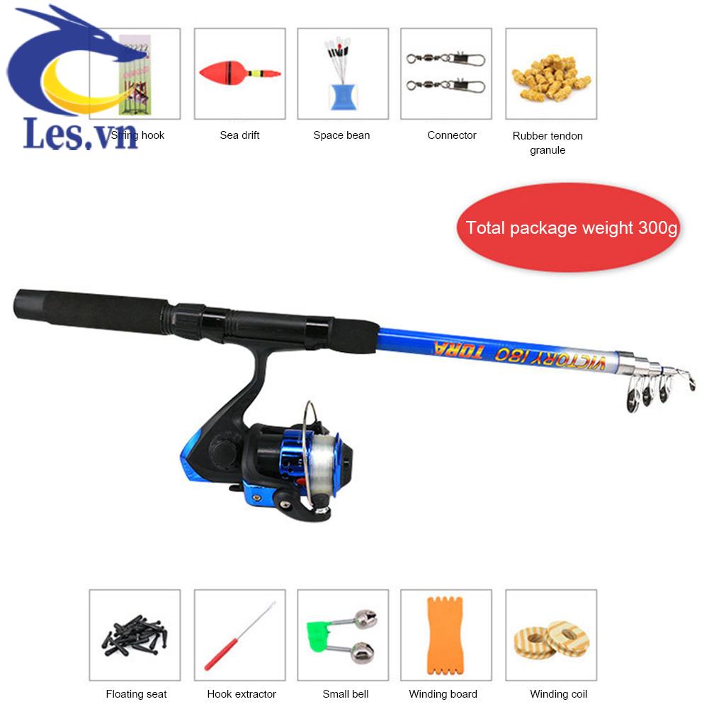 Bộ Cần Câu Cá Đầy Đủ Phụ Kiện