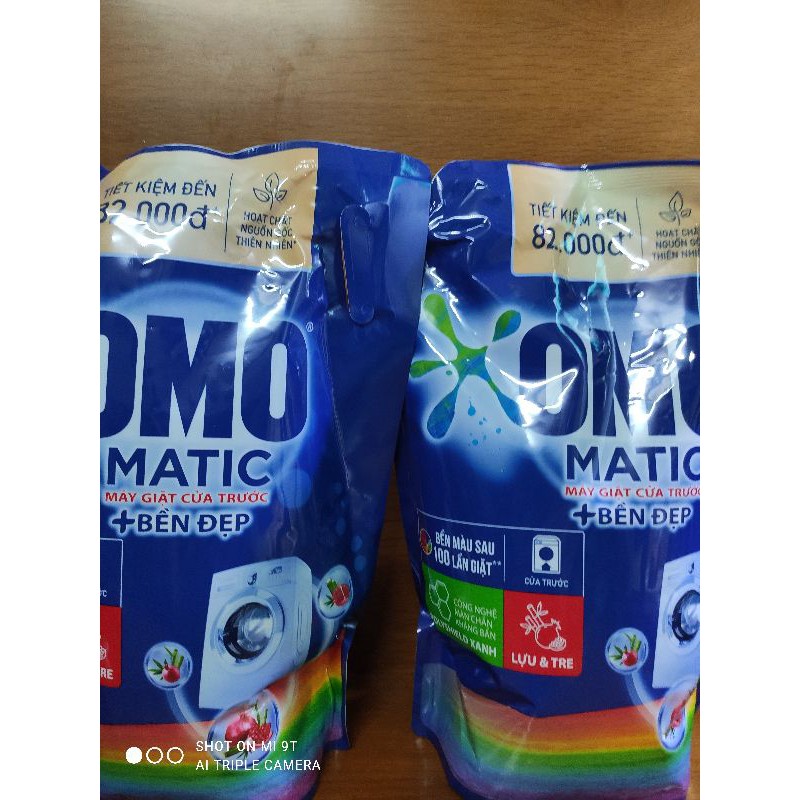 OMO 3.7KG LỰU TRE MÁY GIẶT CỬA TRƯỚC